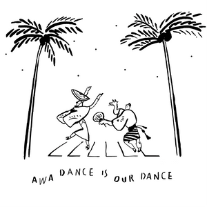 1st ver.  AWA DANCE IS OUR DANCE !! TEE
